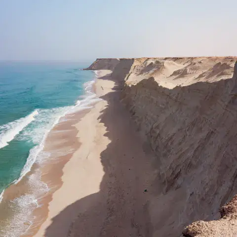 La côte atlantique près de Dakhla
