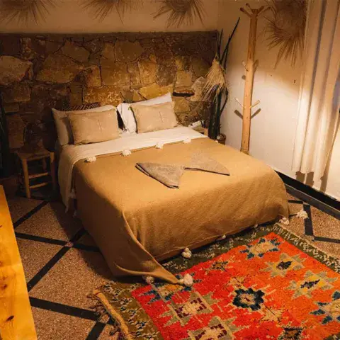 Une chambre de la maison berbère
