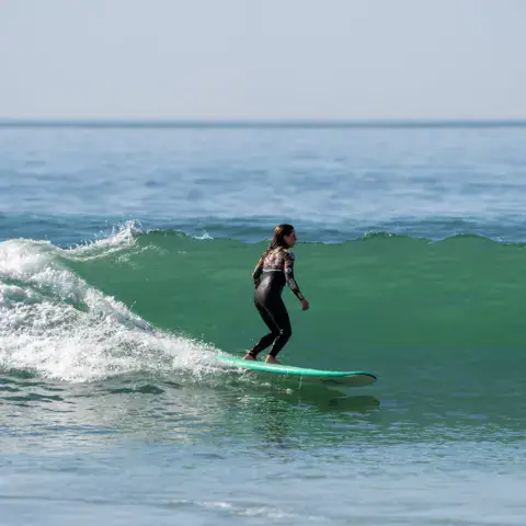 Session sur un spot de la baie de Taghazout