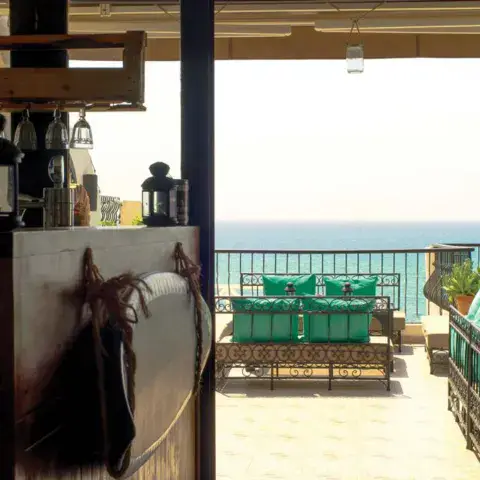 La villa de Taghazout, ouverte sur l'océan