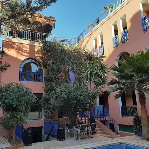 L'hébergement de la structure, à Tamraght