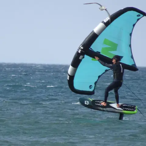 Navigation en wing foil