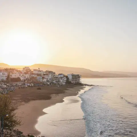 Taghazout et Hash Point au lever du soleil