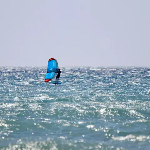 Wingfoil dans la baie de Taghazout