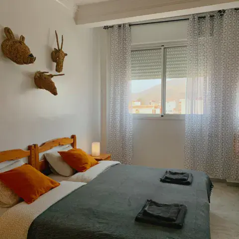 Une des chambres doubles de la maison