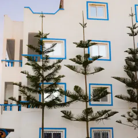 La maison du camp de surf