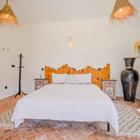 Chambre double de la Villa Sunset