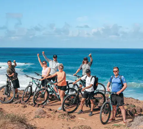 Sortie à vélo autour d'El Cotillo