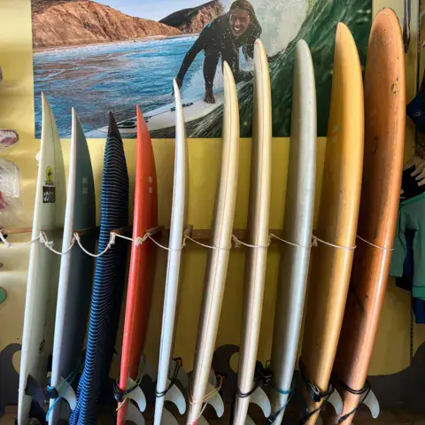 Boutique et planches de location à Playa del Inglés
