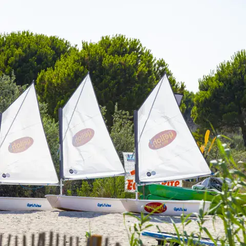 La base nautique de l'Espiguette