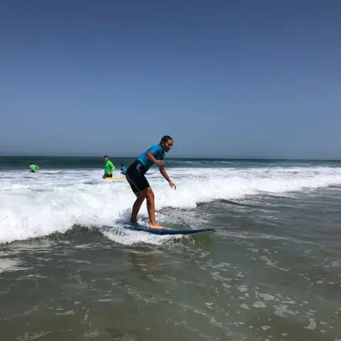 Séance de surf avec Ben B Surf School
