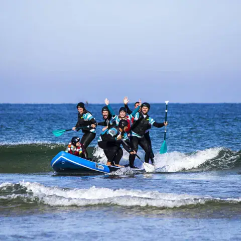 Paddle géant à Capbreton