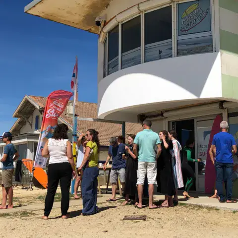 Local de l'école, Mimizan
