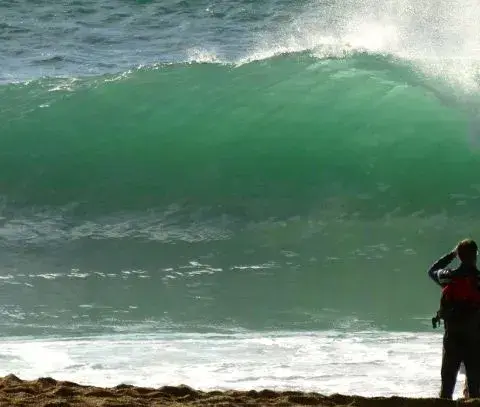 Shorebreak de la plage des Cavaliers
