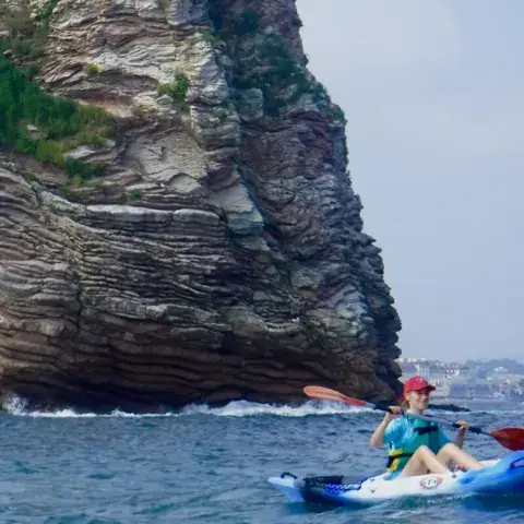 Stand-up paddle, baie de Txingudi