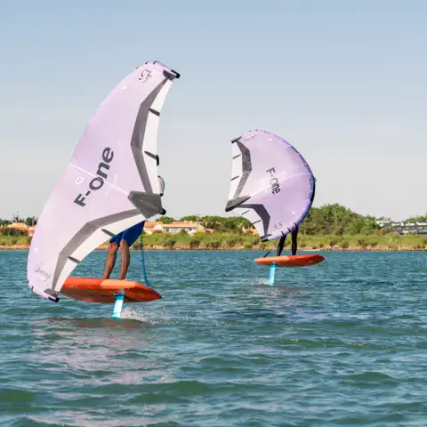 Session de wingfoil