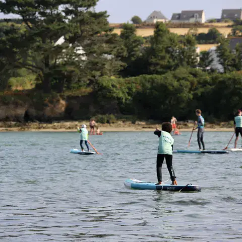 Session de surf, Blancs Sablons