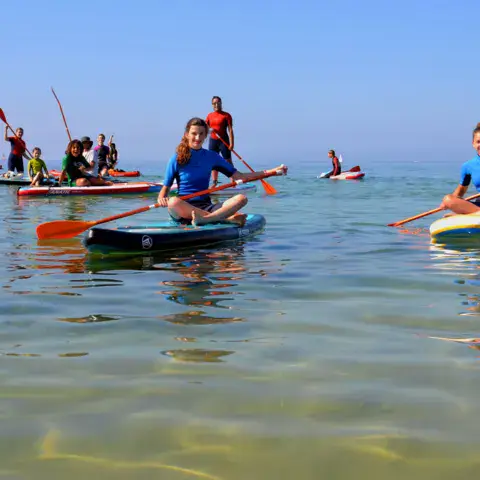 Balade en stand up paddle