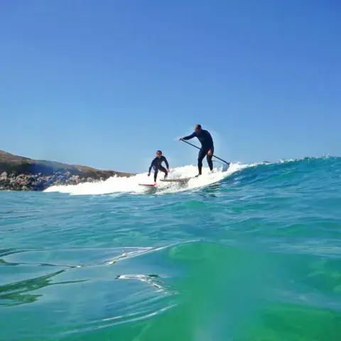 Séance de surf, Breizh Trip Surf School