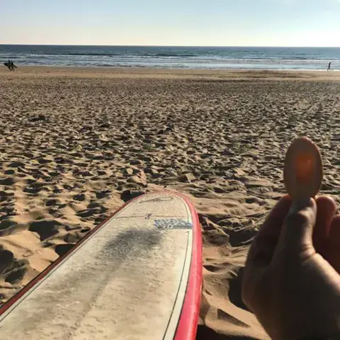 Surf en baie de Douarnenez