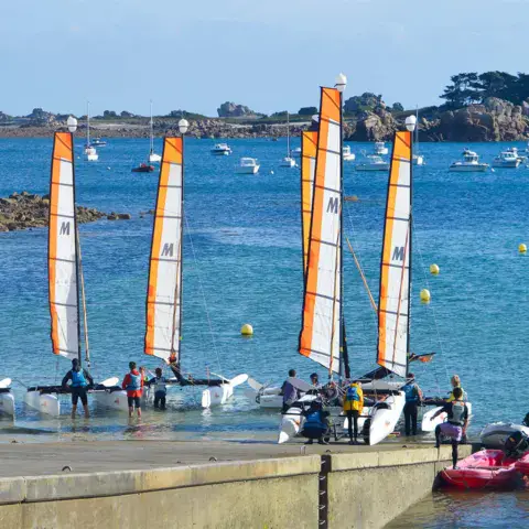 Port-Blanc, activités nautiques