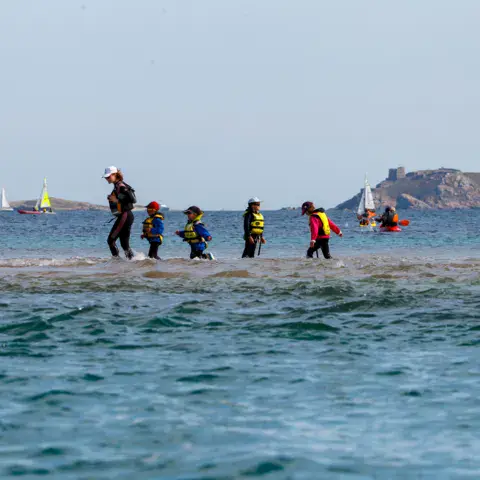 Club nautique de Trégastel, navigation