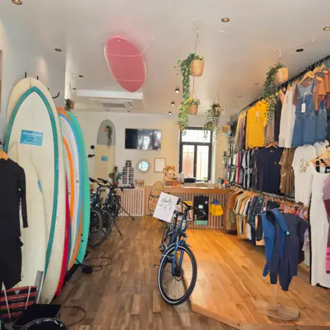 Le magasin de location Charlie's Surf & Bike à Saint-Jean-de-Luz