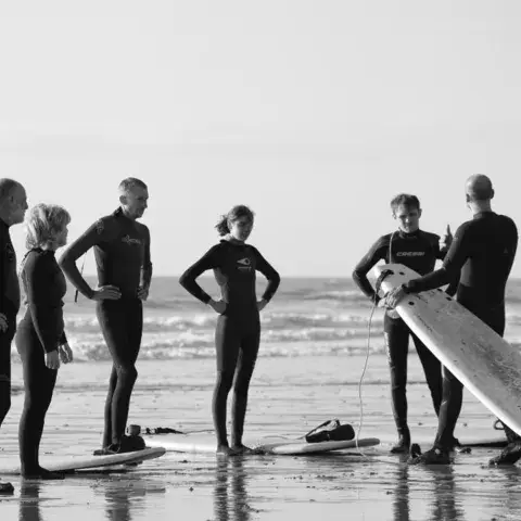 Cours collectif de surf K'Roll Surf School