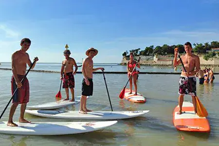 Stand up paddle avec Antioche Kayak à Fouras