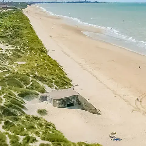 Plage et dunes du littoral dunkerquois