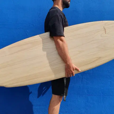 Planche hollow en bois de paulownia