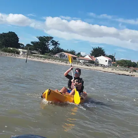 Kayak en location sur le plan d'eau