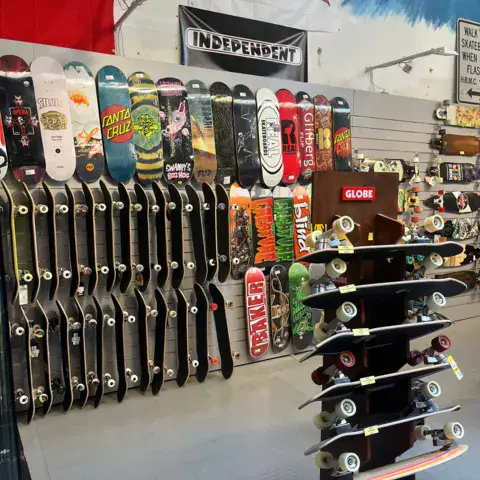 Rayon skateboards et planches du magasin