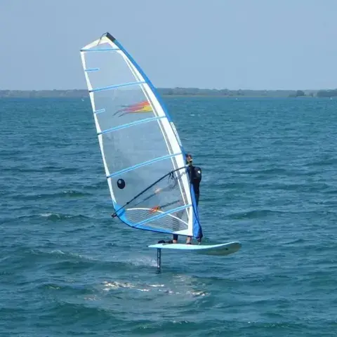 Windsurf sur le lac du Der