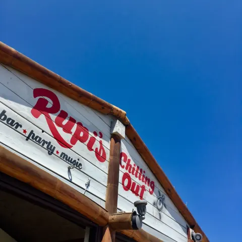 Le beach bar Rupi's sur l'isthme