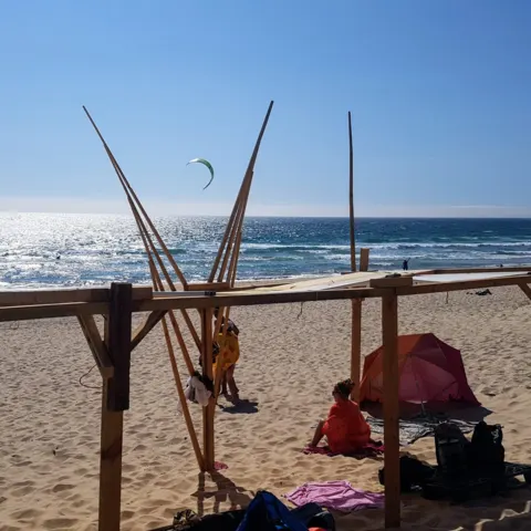 Poste de plage de l'école