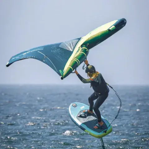 Session de wingfoil