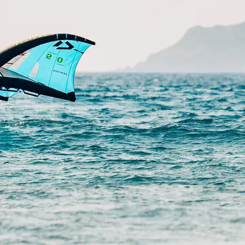 Session de wing foil
