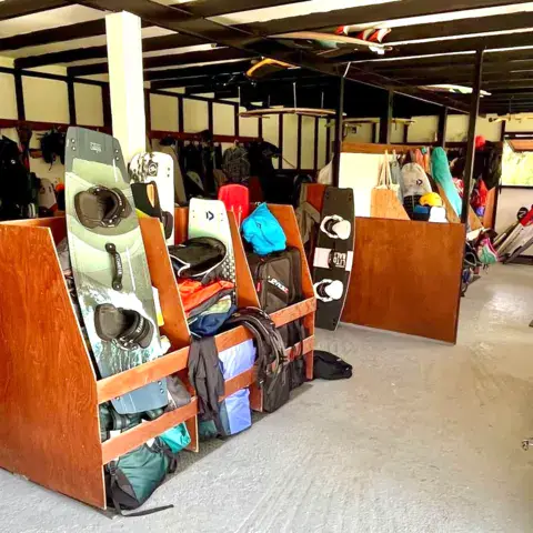 Local de stockage du matériel