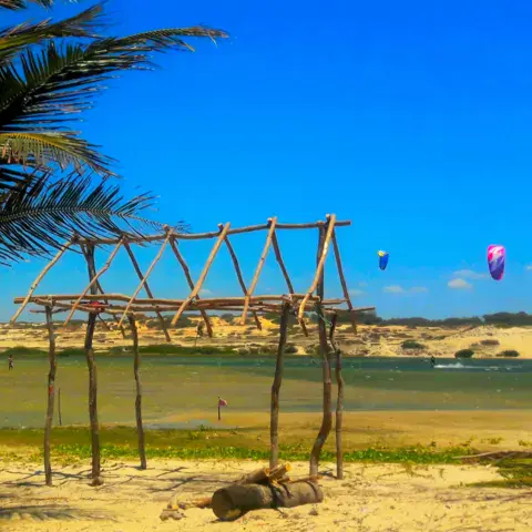 Lagune plate avec kites