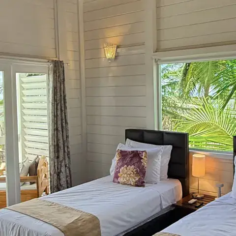 Chambre avec lits jumeaux