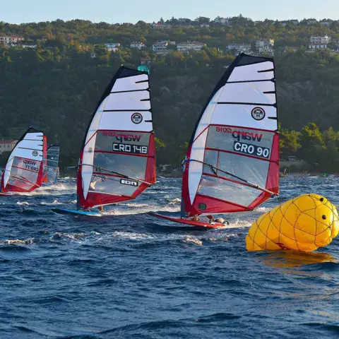 Régate de windsurf
