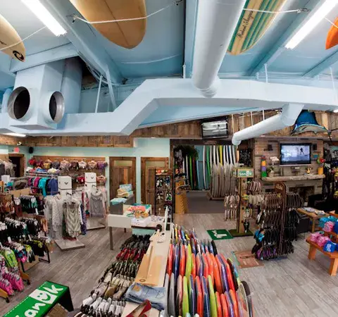 Intérieur du magasin