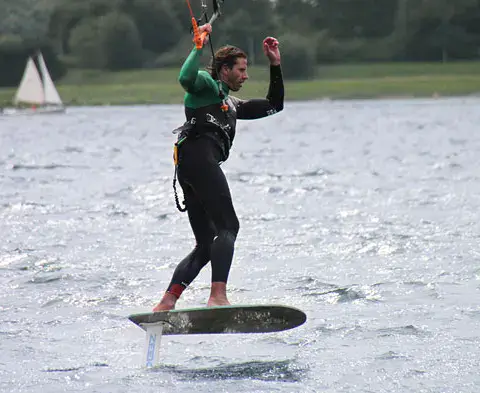 Kitefoil en action