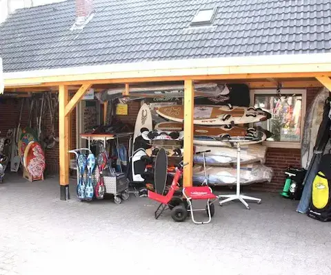 Le shop de la station