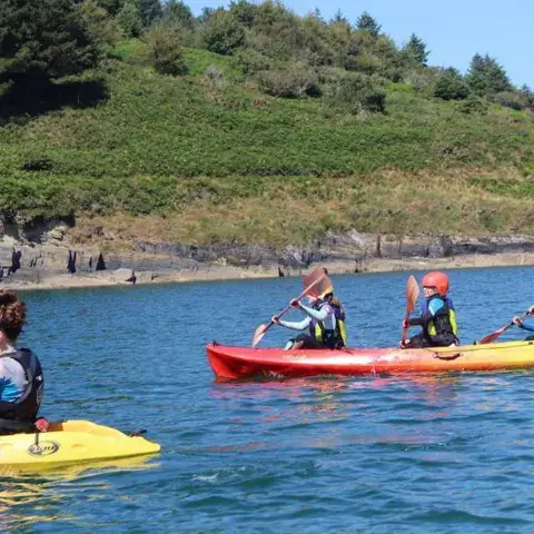 Sortie en kayak dans la baie