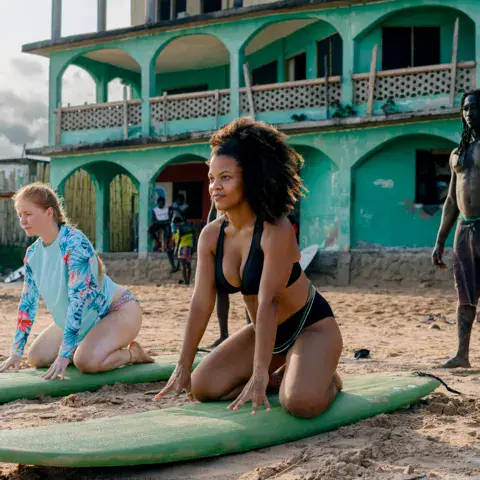 Cours théorique sur le sable avant d'aller à l'eau