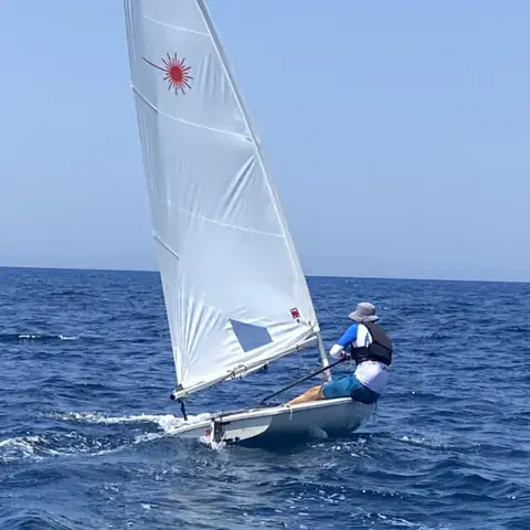Navigation en dériveur Laser