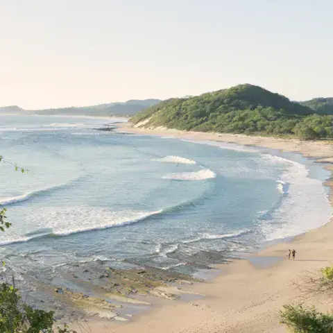Panorama de la plage de Sardina