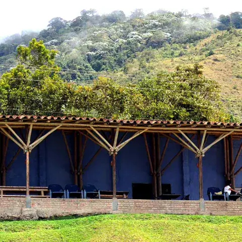 Restaurant-mirador de l'école